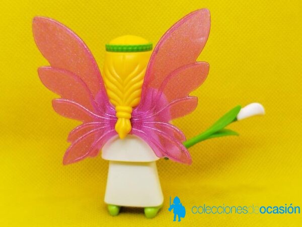 Playmobil Hada con corona verde y flor - Imagen 3