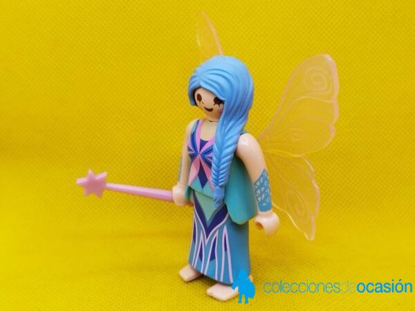 Playmobil Hada con pelo azul y varita mágica - Imagen 2