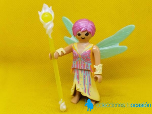 Playmobil Hada con pelo rosa