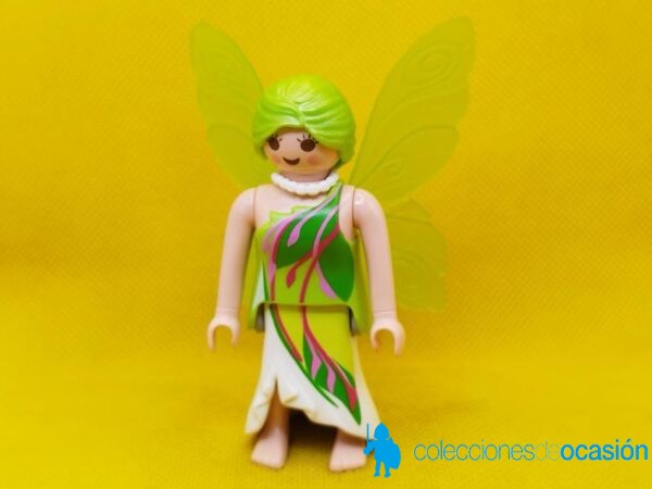 Playmobil Hada con pelo y alas verdes