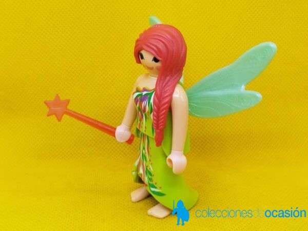 Playmobil Hada con vestido verde y varita mágica - Imagen 2