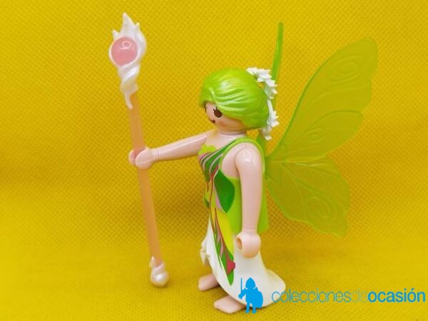 Playmobil Hada mágica con alas y pelo verde - Imagen 2