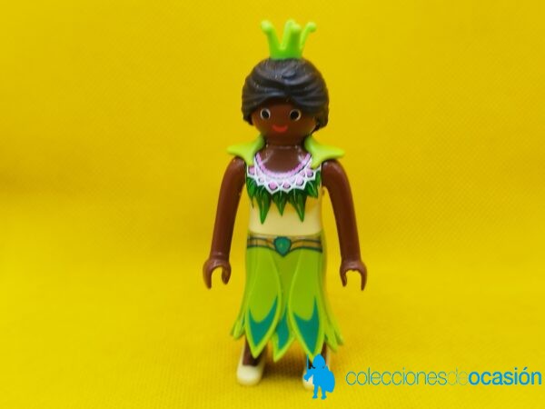 Playmobil Hada negra con vestido verde