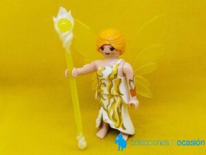 Playmobil Hada rubia con alas amarillas