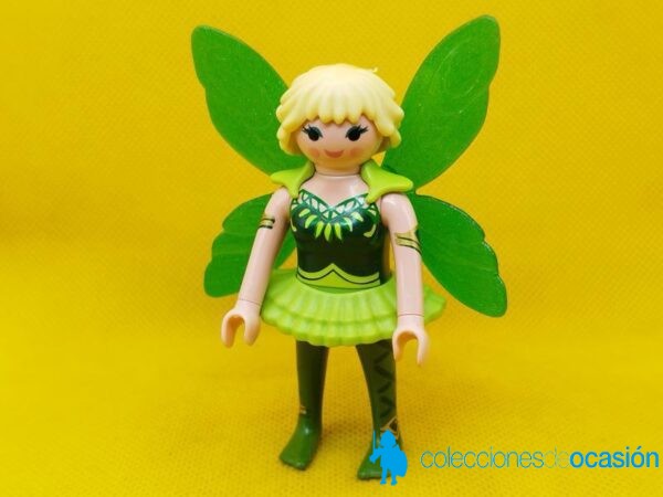 Playmobil Hada rubia con alas verdes