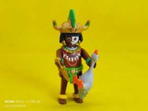 Playmobil Hechicero indigena, brujo africano