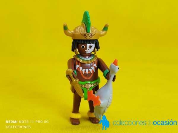 Playmobil Hechicero indigena, brujo africano