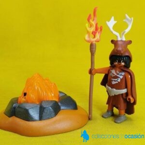 Playmobil Hechicero prehistórico con hoguera REF 3699