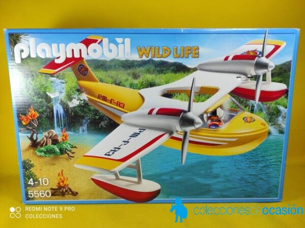 Playmobil Hidroavión contra incendios REF 5560