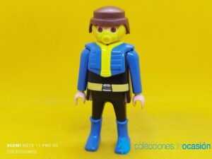 Playmobil Hombre con mascara, piloto, policia, astronauta