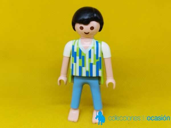 Playmobil Hombre en pijama, descalzo, casa de muñecas