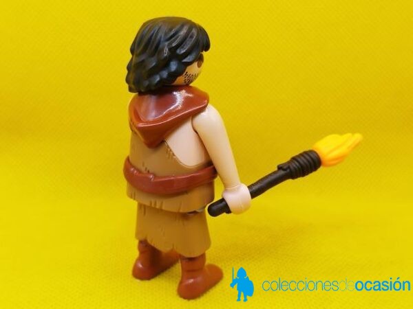 Playmobil Hombre prehistórico con antorcha, troglodita - Imagen 3