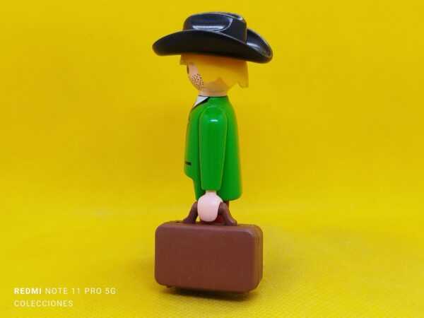 Playmobil Hombre vintage con maleta, viajero del oeste - Imagen 2