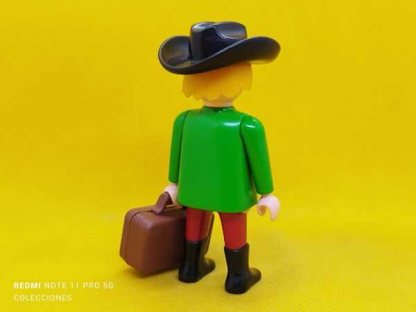 Playmobil Hombre vintage con maleta, viajero del oeste - Imagen 3