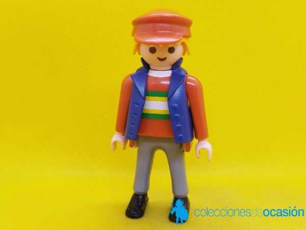 Playmobil Hombre vintage, lechero, mecánico, conductor