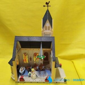 Playmobil Iglesia con novios y cura REF 5053