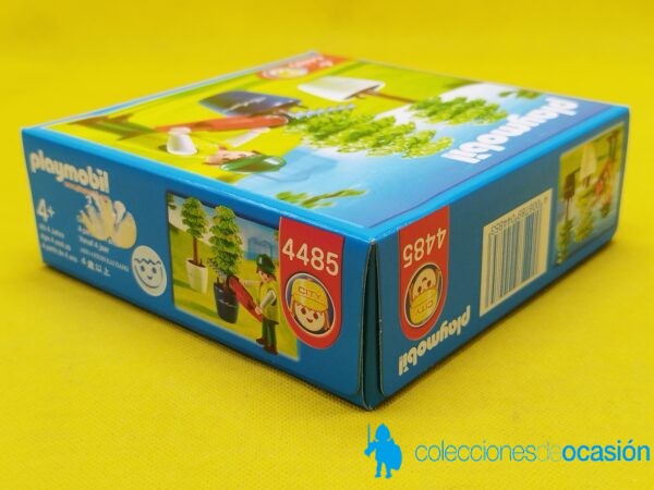 Playmobil Jardinero con cortasetos y maceteros REF 4485 - Imagen 4