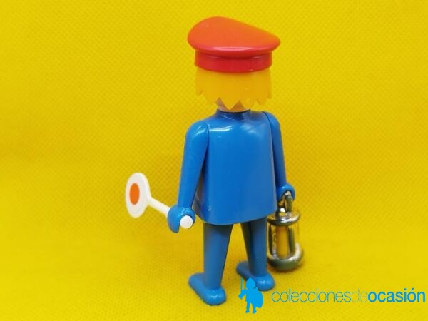 Playmobil Jefe de estación, revisor - Imagen 3