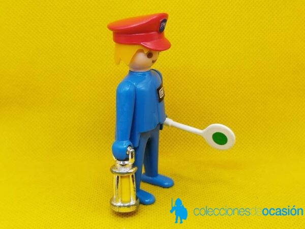 Playmobil Jefe de estación, revisor - Imagen 2