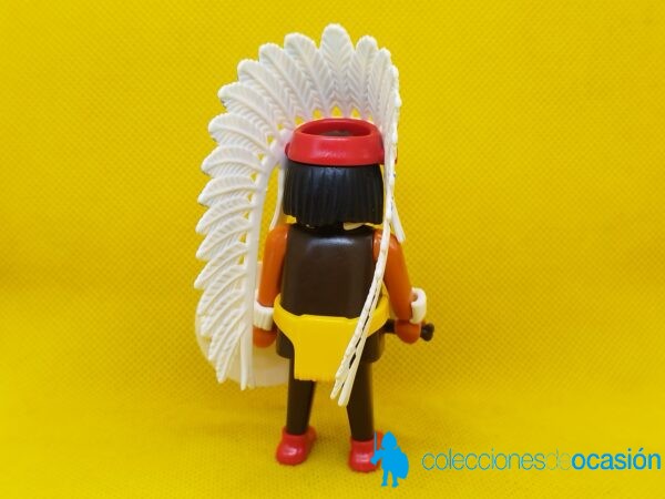 Playmobil Jefe indio con TomahawK - Imagen 4