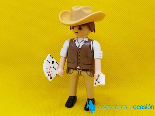 Playmobil Jugador de poker, tahúr, vaquero