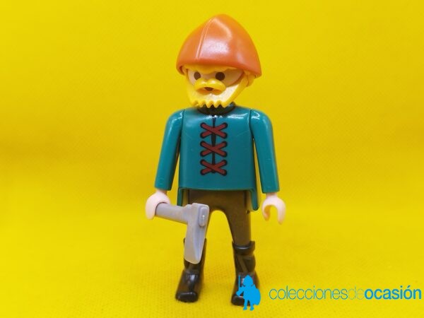 Playmobil Leñador, figura para Belén