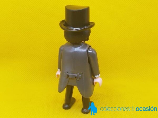 Playmobil Levis Strauss, Abraham Lincoln, hombre victoriano, caballero del oeste - Imagen 3