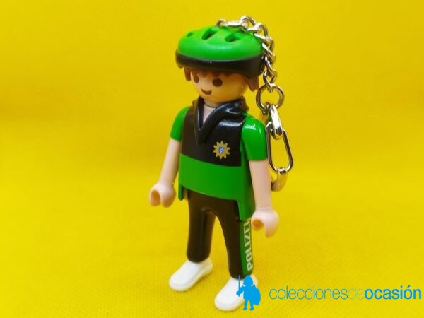Playmobil Llavero Policía ciclista - Imagen 2