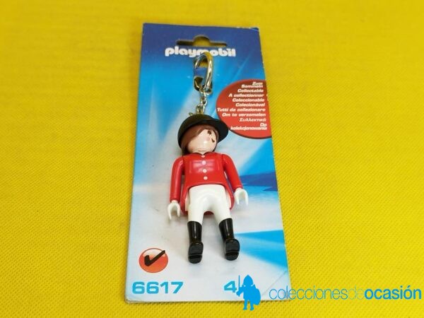 Playmobil Llavero amazona, jinete