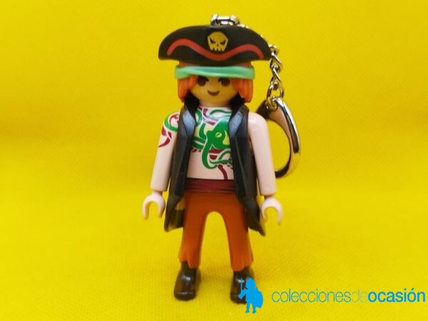 Playmobil Llavero de pirata tatuado