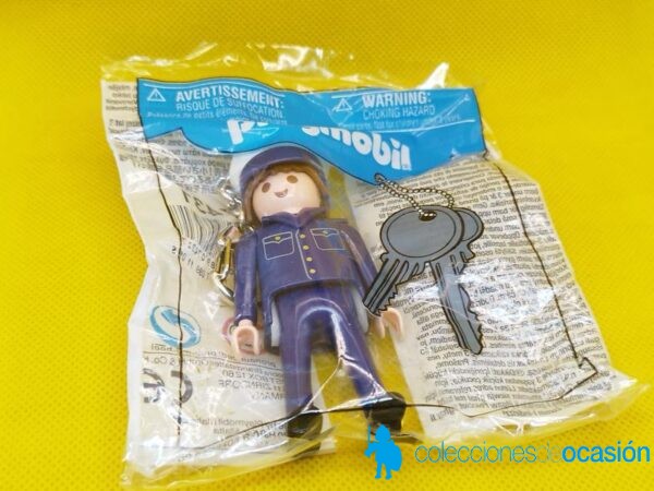 Playmobil Llavero de policía