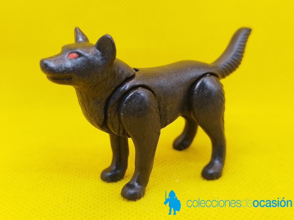Playmobil Lobo negro con ojos rojos - Lobo negro con ojos rojos (2)