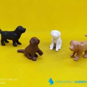Playmobil Lote de cachorros, grupo de perros