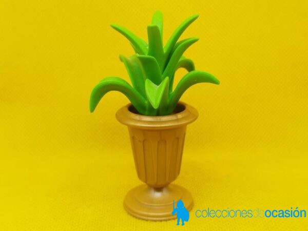 Playmobil Macetero dorado con planta - Imagen 2