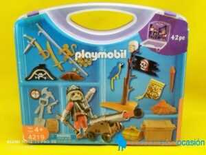 Playmobil Maletín pirata con accesorios REF 4219