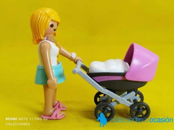 Playmobil Mama con carrito y bebe - Imagen 3