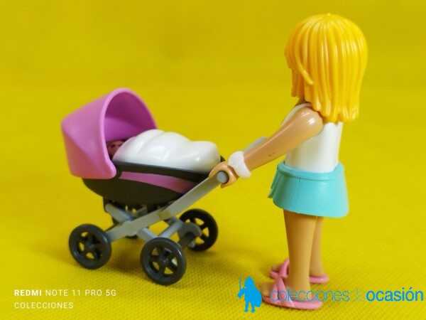 Playmobil Mama con carrito y bebe - Imagen 4