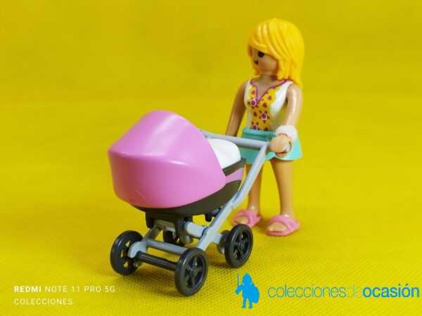 Playmobil Mama con carrito y bebe - Imagen 2