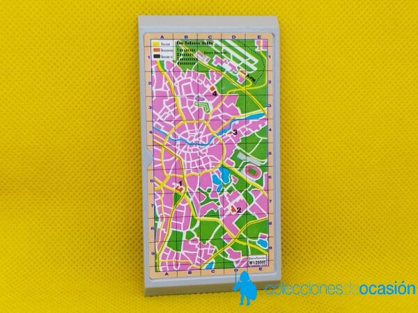 Playmobil Mapa de ciudad, mapa de cuartel de policía