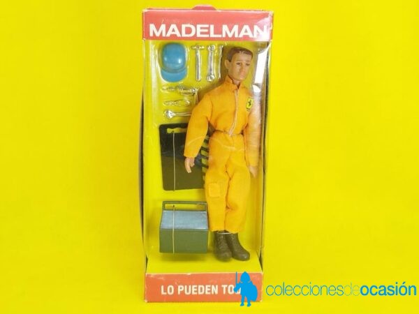 Madelman Mecánico de formula 1 de ferrari