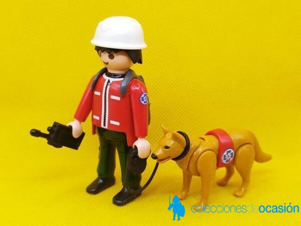 Playmobil Médico de rescate con perro