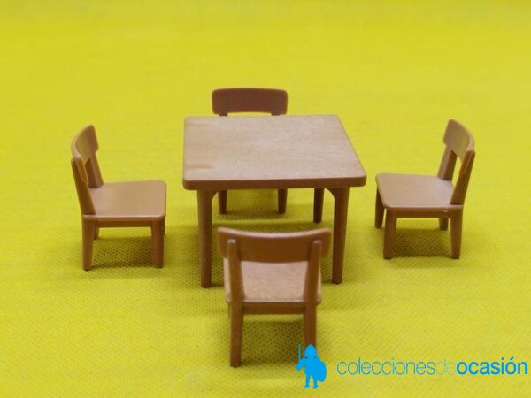 Playmobil Mesa con 4 sillas, muebles - Imagen 2