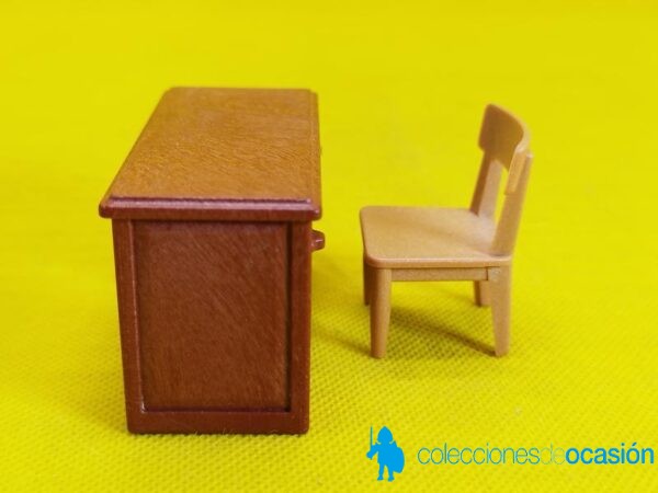 Playmobil Mesa y silla, escritorio, muebles - Imagen 2