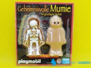Playmobil Momia con esqueleto en blister cerrado