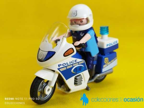 Playmobil Policía y moto con sirena - Imagen 10