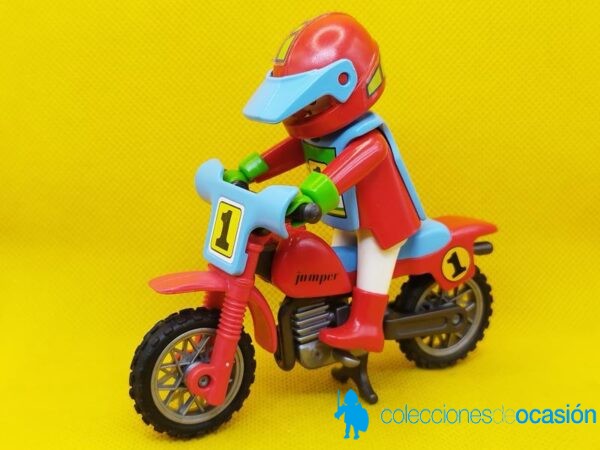 Playmobil Motorista de motocross jumper Nº 1