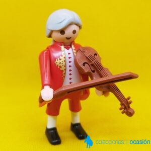 Playmobil Mozart, violinista, colección Planeta
