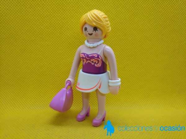 Playmobil Mujer actual con plataformas, chica de centro comercial