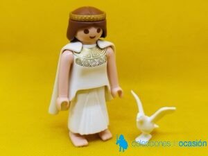 Playmobil Mujer griega con capa blanca