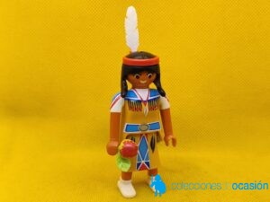 Playmobil Mujer india con manzana